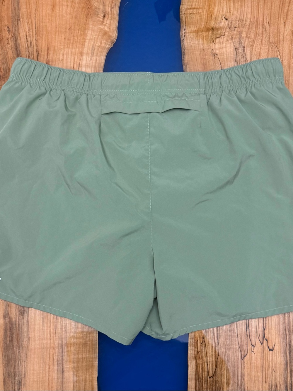Nike Dri-FIT Running Shorts XL Sage Green Volt Athletic Gym Streetwear - Picture 8 of 12